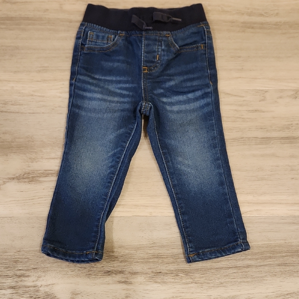 Wonder Nation Blue Straight-Leg Jeans 18 Months
